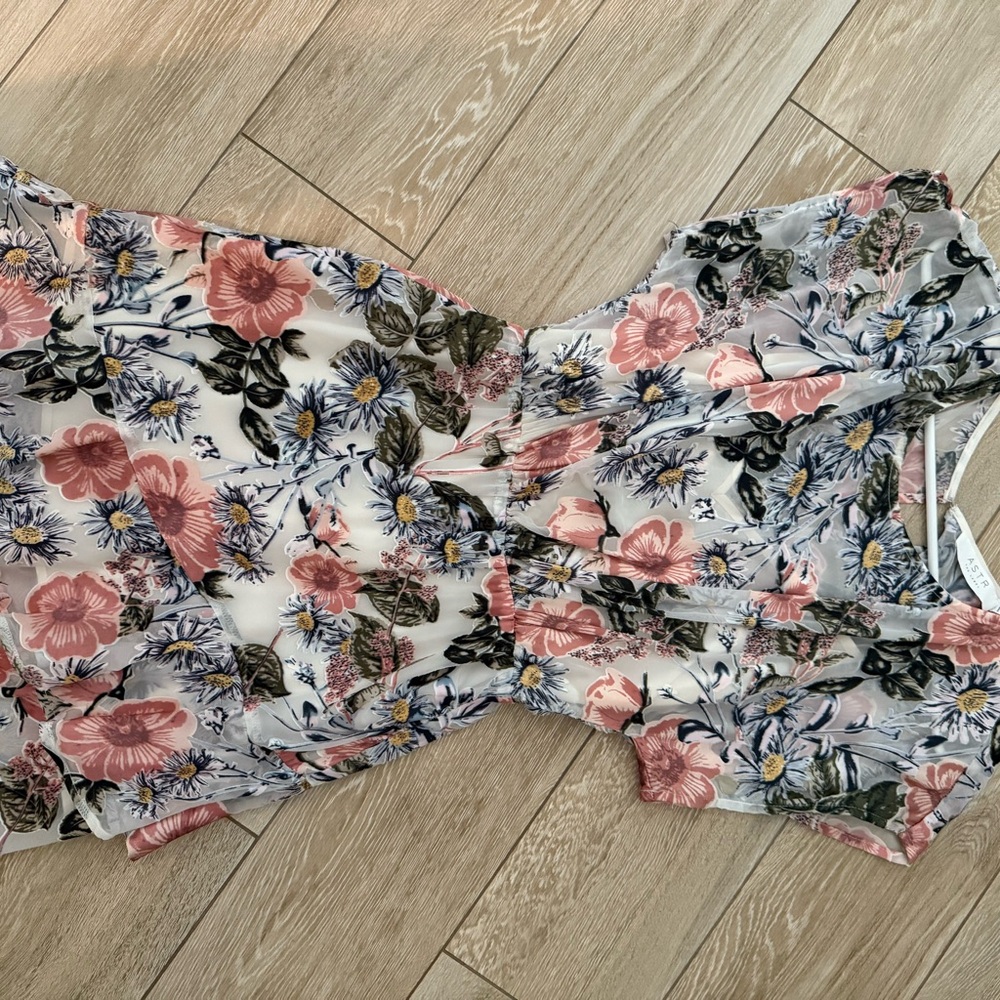 Astr Multicolor Floral Dress